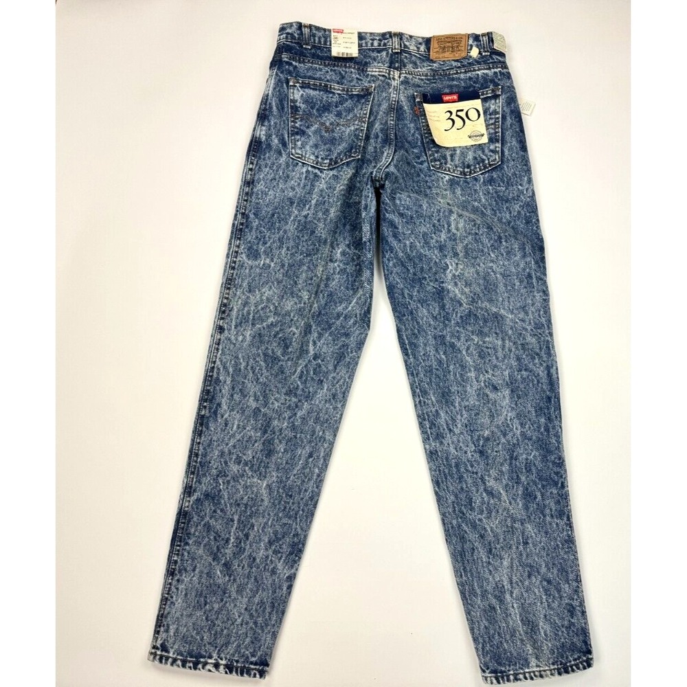 Levis 350 Orange Tag Vintage Denim Jean Mens 36 32 NWT Tapered Y2K 90s 1997 RARE
